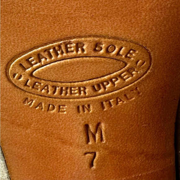 Mr. Jay Genuine Leather Made in Italy Kitten Heel Pointed Toe Shoe Women’s Sz 7 - Picture 4 of 8